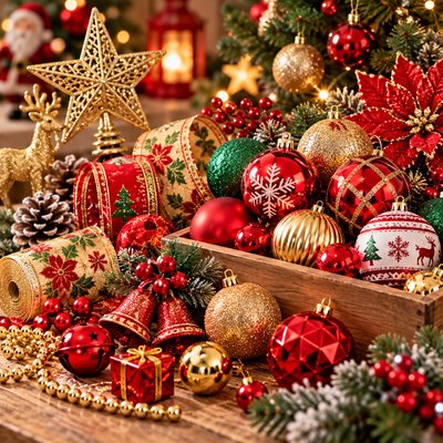🎀 زينة الكريسماس | Christmas Ornaments