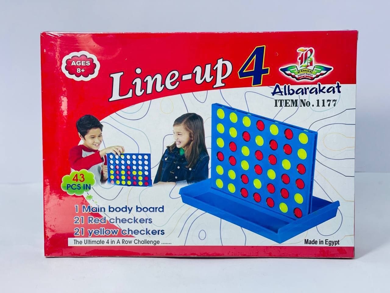 لعبة كونكت فور Line-Up 4 - حجم كبير 22×31 سم